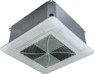 PST Clima Himmlingkassett fancoil med EC vifte, 2 kretser (4 rørs). Kjøl 4,8kW / varme 7,18kW