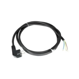 Nettkabel Sort 3G1,5 2,5Meter