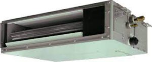 General mini kanalmontert Innedel 2kW, Multi slim, R-32