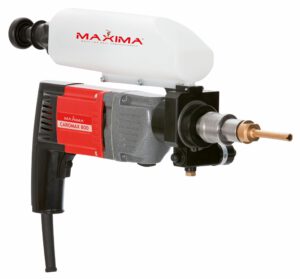 Maxima CAROMAX800 fliseboremaskin. Sett med koffert