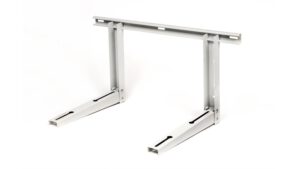 Veggbrakett m/skinne. 