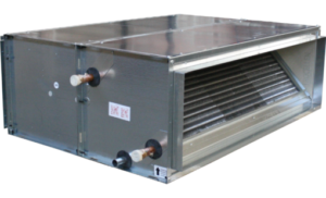 PST Clima, Kanalmontert fancoil HSP fancoil, kjølekapasitet 41,9kW, varmekapasitet 26,3kW