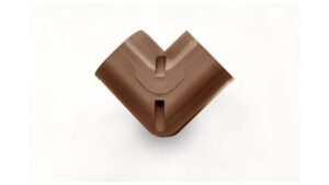 ST-100-B T-stykke 100 mm brun