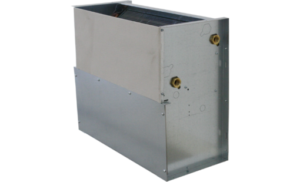 PST Clima kanalmontert fancoil med EC vifte for vertikal montering 4,75 kW, 2 rørtilkoblinger
