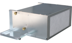 PST Clima kanalmontert fancoil 2,33 kW (4-pipe) 2 stk coiler, standard horisontal