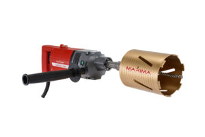 Maxima Caromax 1800 boremaskin med koffert.