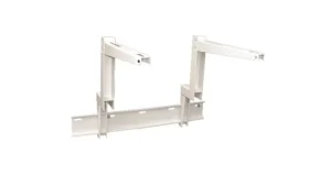 Brakett for lav grunnmur m/skinne 150 KG Bred skinne