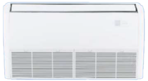 PST Clima Gulv- / takmontert innedel R-32, 2,71 - 5,28kW kjølekapasitet og 2,42-5,57kW varmekapasitet for Vannkjølt splitt.
