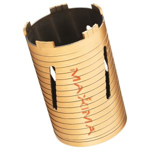 MAXIMA Gold laser spiral core bit 150mm Diam.072 M16