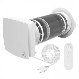 Haltop romventilator med Wi-Fi og CO2 sensor - Versjon 2.0